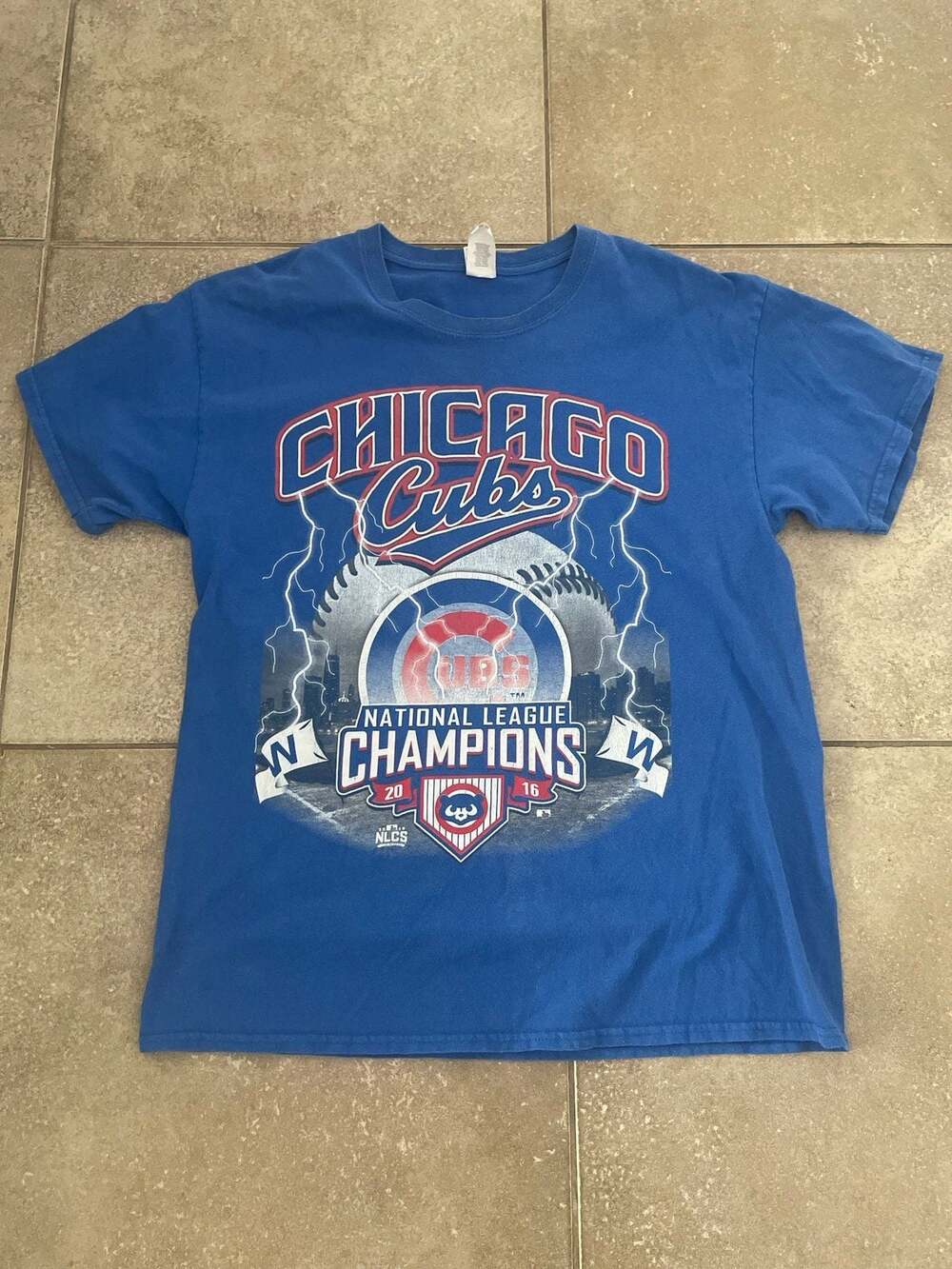 Chicago Cubs National Champions T Shirt (L)